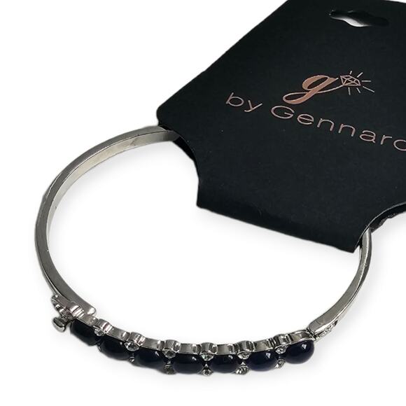 Silver Bracelet by Gennaro NWT Blue - Picture 1 of 2